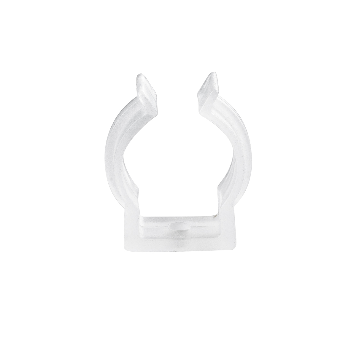 GLOBOSTAR® NEONIO-D 90778 Βάση Στήριξης για Neon Flex LED Αδιάβροχο IP65 - Διάφανο - Μ2.3 x Π2 x Υ2.7cm