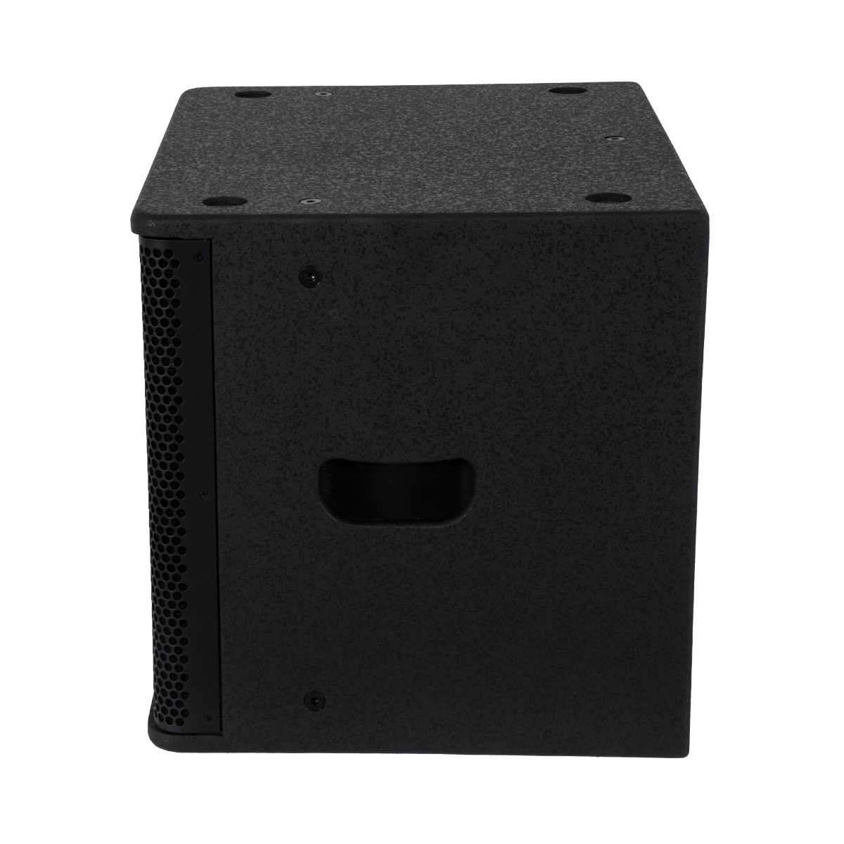 GloboStar® FDB ES110SA 98006 Facilities Speaker - Ενεργό Αυτοενισχυόμενο Ηχείο Subwoofer Εγκαταστάσεων Επιδαπέδιο με Ψηφιακό Ενισχυτή BA1.3 AC 220V/50-60Hz - 300W RMS (600W Peak) - 1 x 10" Inches LF - IP20 - Μαύρο - Μ44.5 x Π36.5 x Υ37.5cm