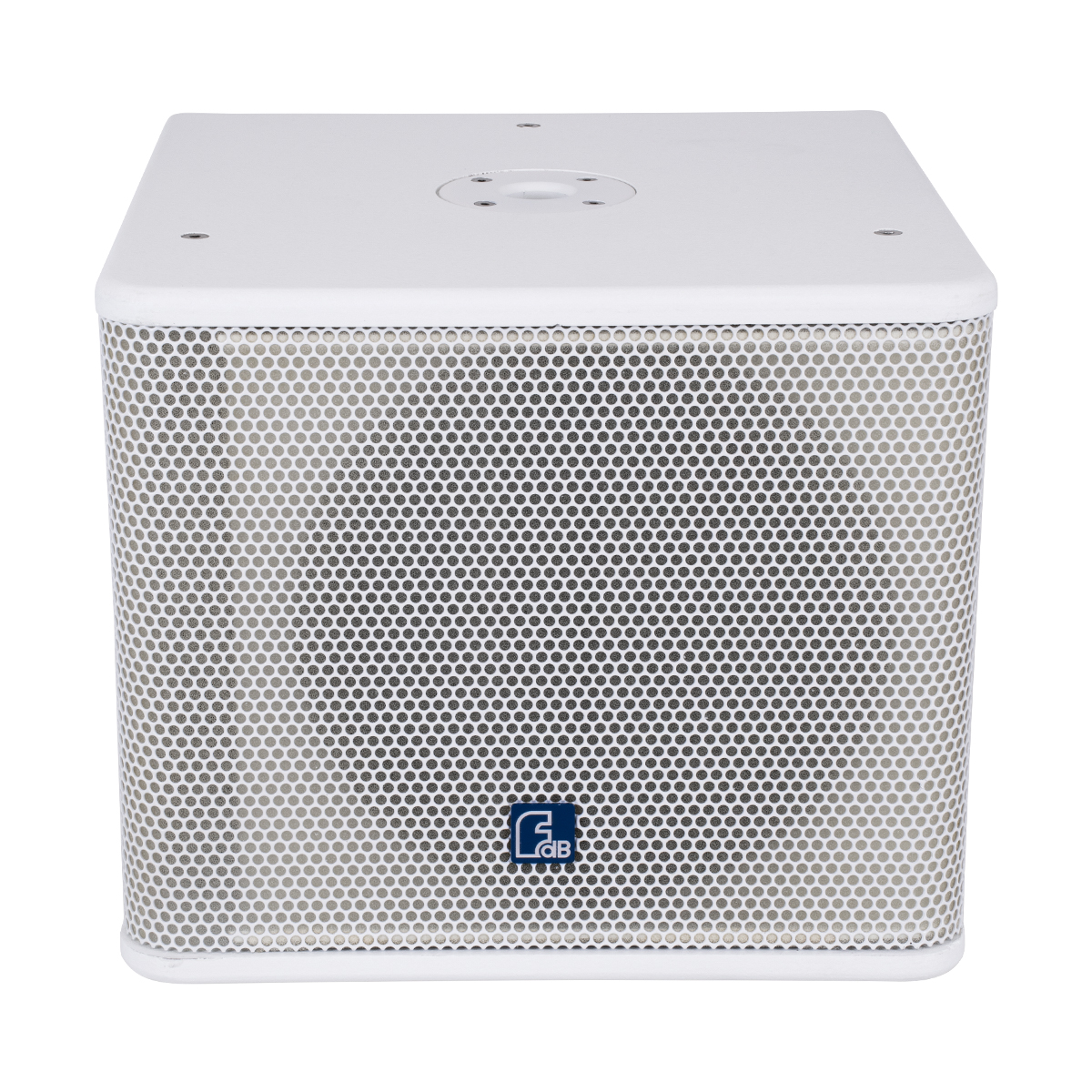 GloboStar® FDB ES112SA 98007 Facilities Speaker - Ενεργό Αυτοενισχυόμενο Ηχείο Subwoofer Εγκαταστάσεων Επιδαπέδιο με Ψηφιακό Ενισχυτή BA1.6 AC 220V/50-60Hz - 600W RMS (1400W Peak) - 1 x 12" Inches LF - IP20 - Λευκό - Μ44.5 x Π44.5 x Υ37.5cm