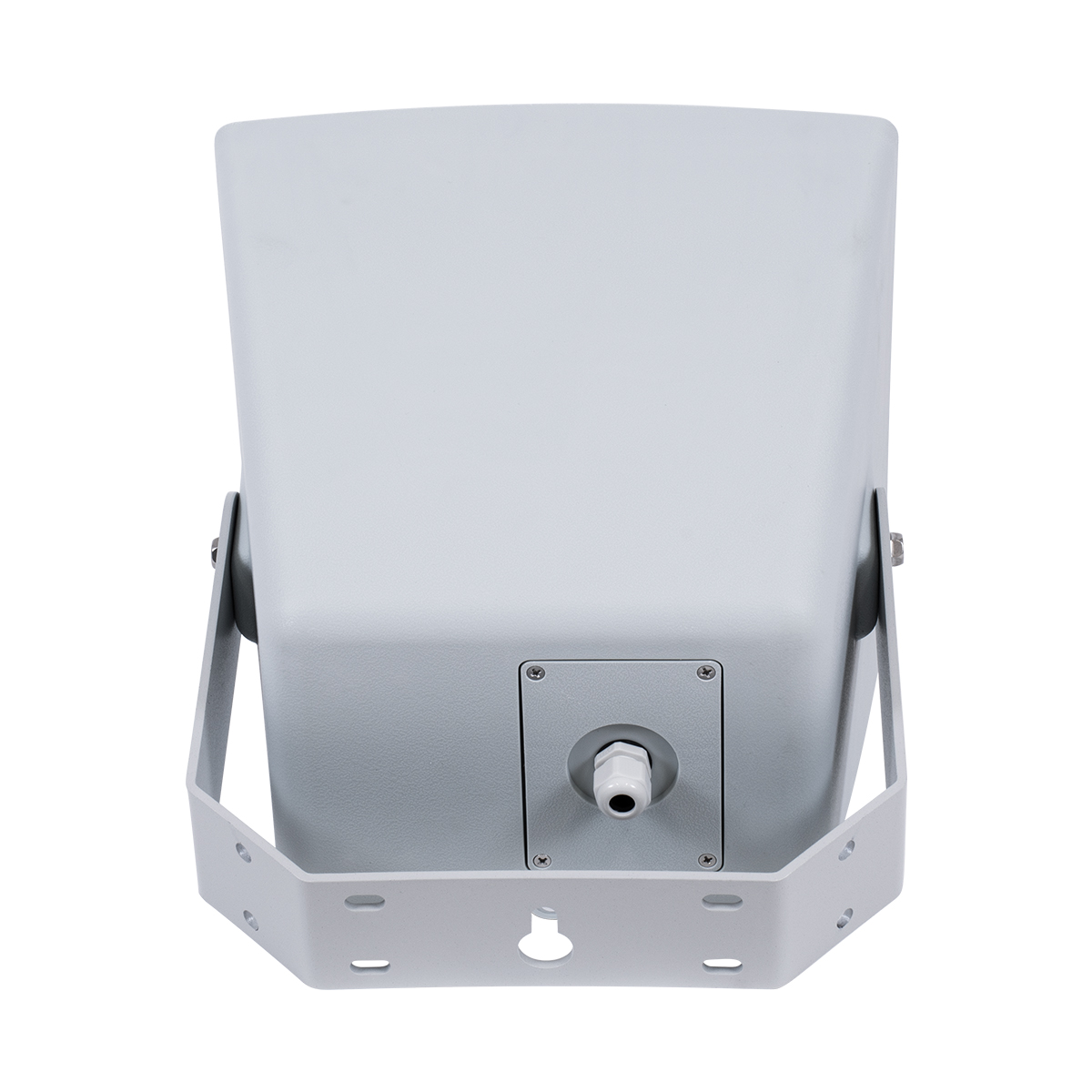 GloboStar® FDB LT208PT 98008 Facilities Speaker - Παθητικό Ηχείο Εγκαταστάσεων Επιτοίχιο με Μετασχηματιστή 100V & 8Ω - 150W RMS (600W Peak) - 1 x 8" Inches LF & 1 x 1" Inches HF - Αδιάβροχο IP56 - Λευκό - Μ30 x Π28 x Υ32cm