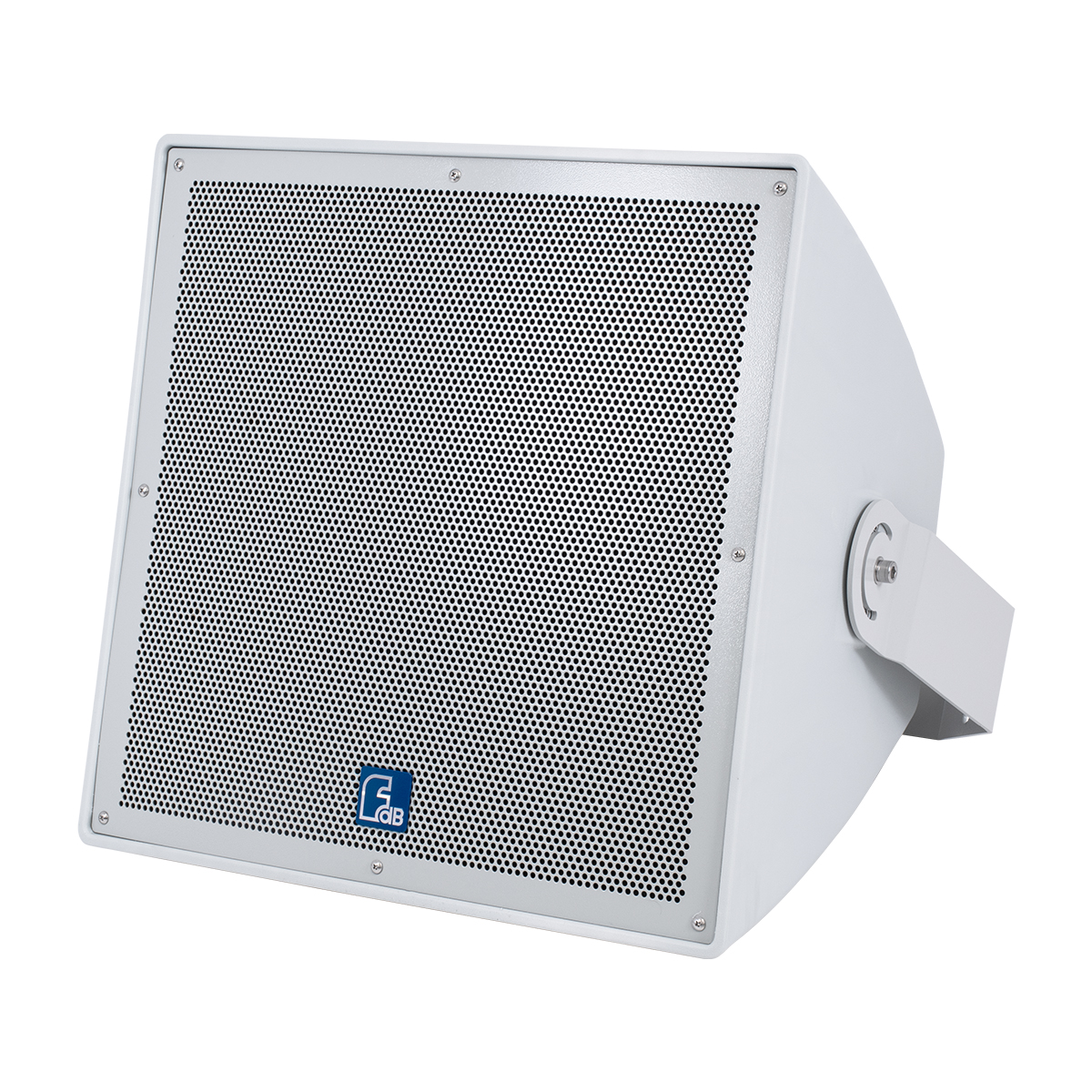GloboStar® FDB LT115BT 98011 Facilities Speaker - Παθητικό Ηχείο Subwoofer Εγκαταστάσεων Επιτοίχιο με Μετασχηματιστή 100V & 8Ω - 400W RMS (1600W Peak) - 1 x 15" Inches LF - Αδιάβροχο IP56 - Λευκό - Μ49 x Π50 x Υ52cm