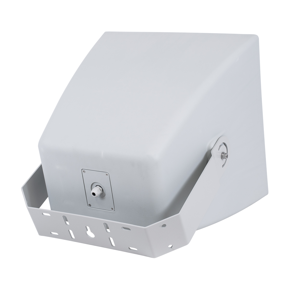 GloboStar® FDB LT115BT 98011 Facilities Speaker - Παθητικό Ηχείο Subwoofer Εγκαταστάσεων Επιτοίχιο με Μετασχηματιστή 100V & 8Ω - 400W RMS (1600W Peak) - 1 x 15" Inches LF - Αδιάβροχο IP56 - Λευκό - Μ49 x Π50 x Υ52cm