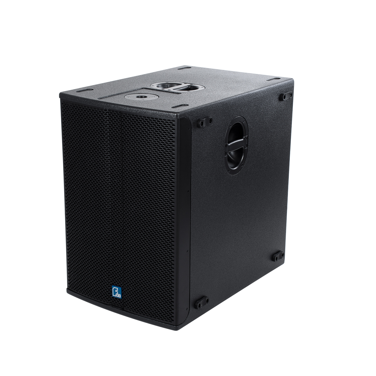 GLOBOSTAR® FDB K118BAS 98028 Επιδαπέδιο Ενεργό Αυτοενισχυόμενο PA Subwoofer Κολωνάτο Σύστημα με Ψηφιακό Ενισχυτή DSP SA2.68 AC 220V/50-60Hz - 600W RMS/4Ω + 600W RMS/4Ω (2400W Peak) - 1 x 18" Inches LF - IP20 - Μαύρο - Μ47.5 x Π71 x Υ70cm - 2 Χρόνια Ε