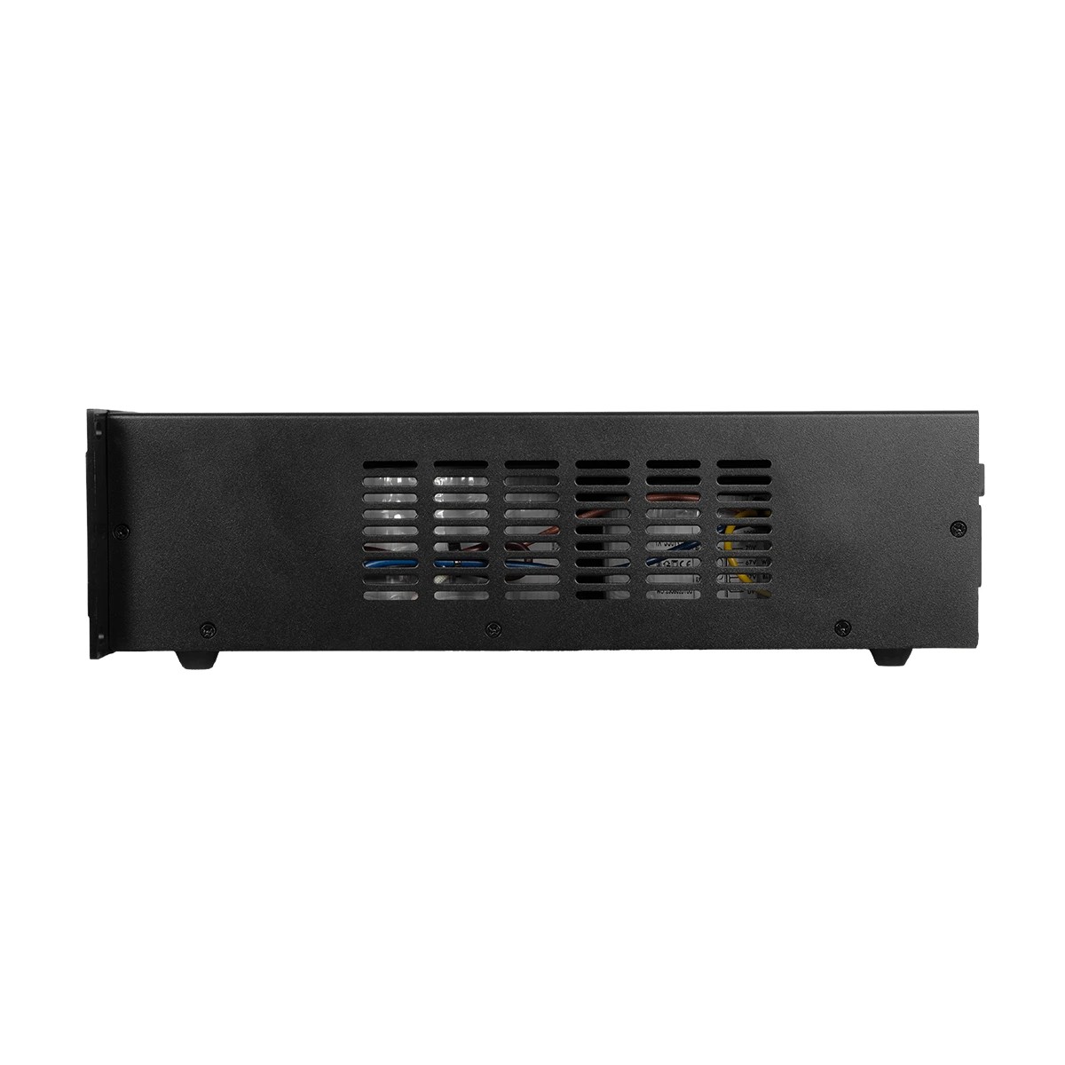 GLOBOSTAR® FDB CA5501 98034 100V Constant Voltage Επαγγελματικός Ενισχυτής Ήχου 550W AC 220V/50-60Hz με USB & FM Ράδιο - IP20 - Μαύρο - Μ44 x Π34 x Υ9.8cm - 2 Χρόνια Εγγύηση