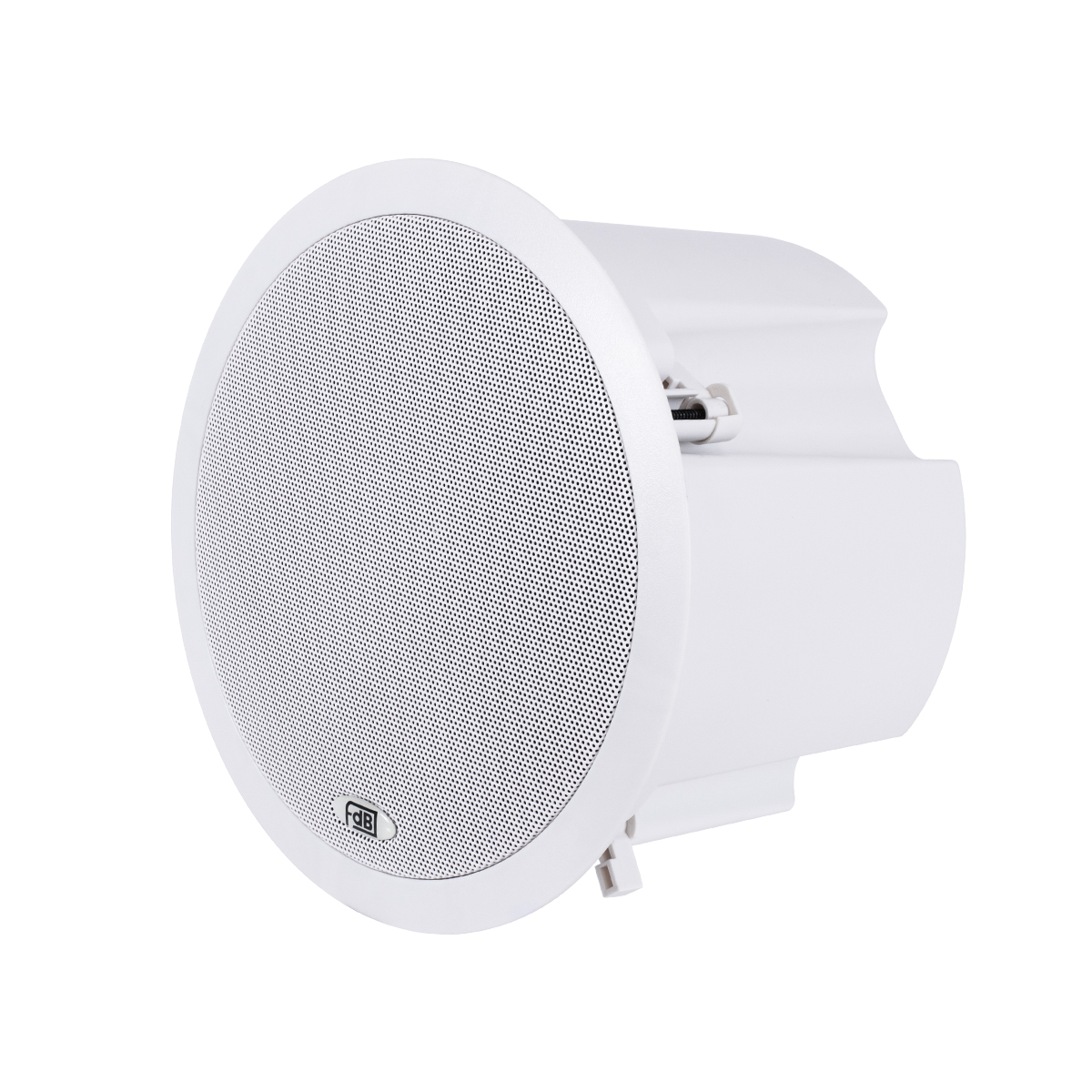 GLOBOSTAR® FDB C800T 98013 Χωνευτό Παθητικό Ηχείο Εγκαταστάσεων με Μετασχηματιστή 100V & 8Ω - 50W RMS (100W Peak) - 1 x 8" Inches LF & 1 x 1" Inches HF - IP20 - Λευκό - Μ28 x Π28 x Υ19.1cm / Q24.5 x 17.7cm - 2 Χρόνια Εγγύηση