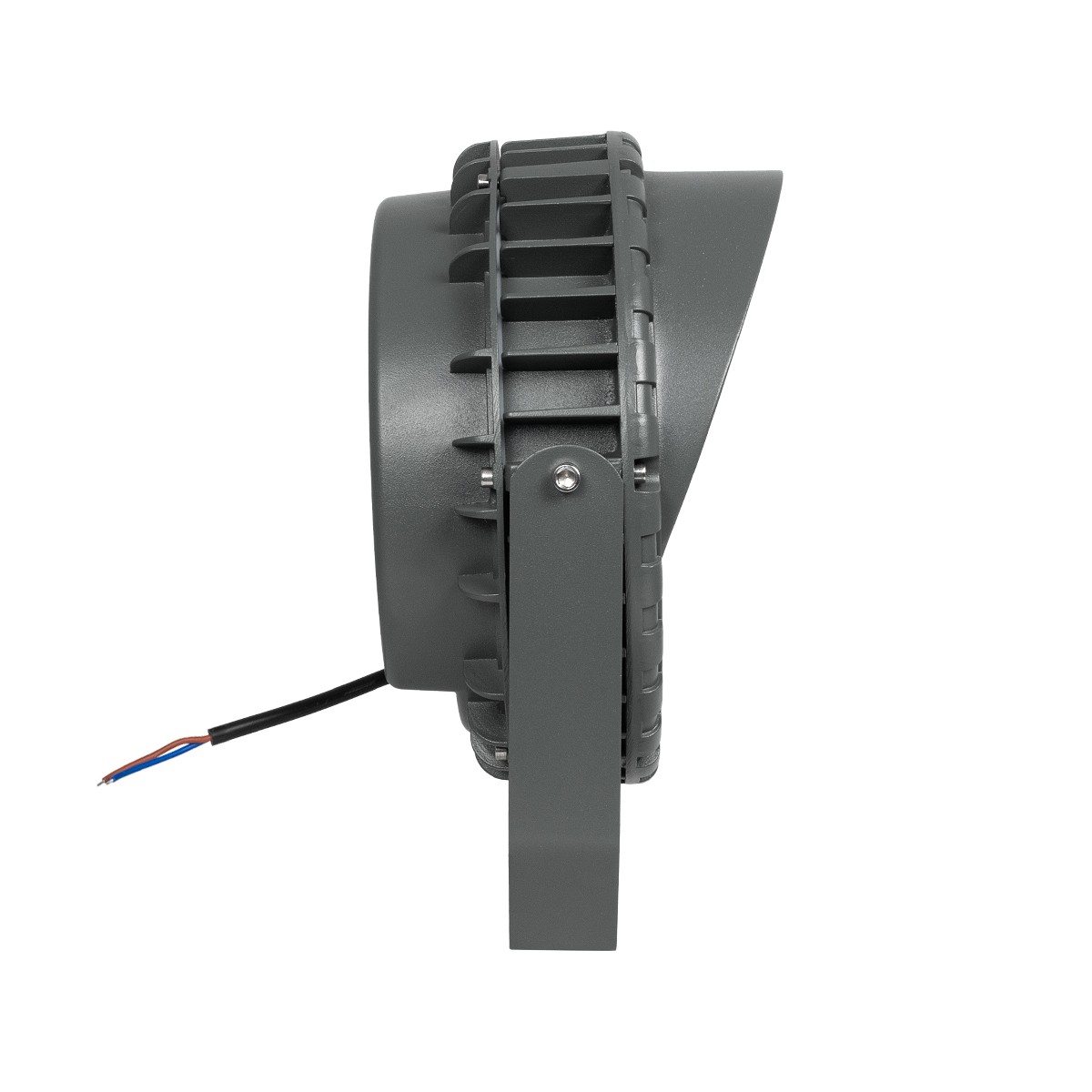 GLOBOSTAR® TREEVINA 90359 Φωτιστικό Σποτ με Αντιθαμβωτική Γρίλια για Φυτά - Δέντρα με Βάση Κήπου / Καρφωτό LED 24W 2040lm 10° DC 24V Αδιάβροχο IP65 Ultra Θερμό Λευκό 2200K Dimmable - Bridgelux SMD Chip - Γκρι Ανθρακί - Μ21.5 x Π18.3 x Υ14cm - 3 Χρόνια Εγγ