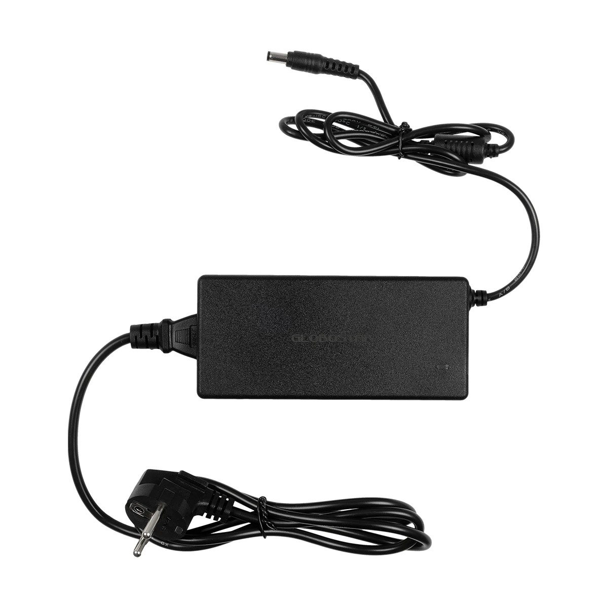 GLOBOSTAR® VOLTIX GLB-107-0004 Τροφοδοτικό/Μετασχηματιστής Class II SELV 120W 9.5A AC 220-240V σε DC 12V IP20 - Μαύρο Ματ - Μ14.2 x Π6.5 x Υ3.7cm - 3 Χρόνια Εγγύηση